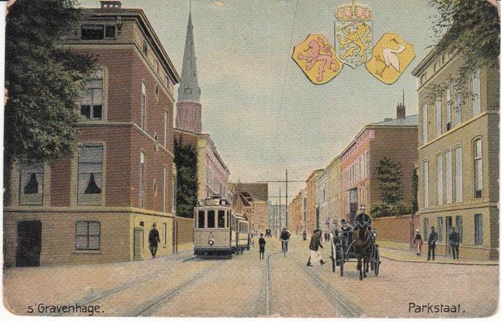 S GRAVENHAGE - Parkstraat, Verzamelen, Ansichtkaarten | Nederland, Verzenden