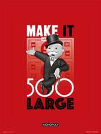 Kunstdruk Monopoly Make It 500 Large 30x40cm, Verzenden, Nieuw