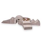 XL speelset van corduroy met ballenbak en 5 foamblokken i..., Ophalen of Verzenden, Nieuw