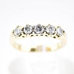 Ring - 18 karaat Geel goud - 0.72ct. tw. Diamant, Nieuw