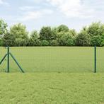 vidaXL Gelaste Draad Omheining Groen 0,6x50 m Staaldraad, Tuin en Terras, Verzenden, Nieuw