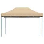 Partytent inklapbaar pop-up 440x292x315 cm beige, Verzenden, Nieuw, 2 meter of meer, Partytent