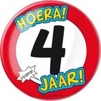 Paper Dreams - XL Button - 4 jaar - Doorsnee 10 cm, Verzamelen, Speldjes, Pins en Buttons, Ophalen of Verzenden, Nieuw