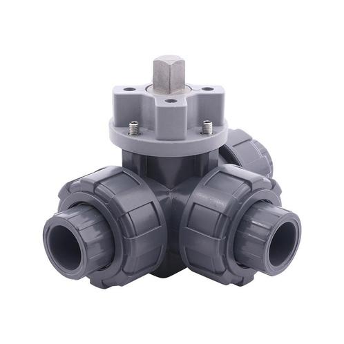 Lijmmof 20 mm T-boring 3-Weg PVC Kogelkraan ISO-Top F03 10, Doe-het-zelf en Verbouw, Overige Doe-het-zelf en Verbouw, Nieuw, Verzenden