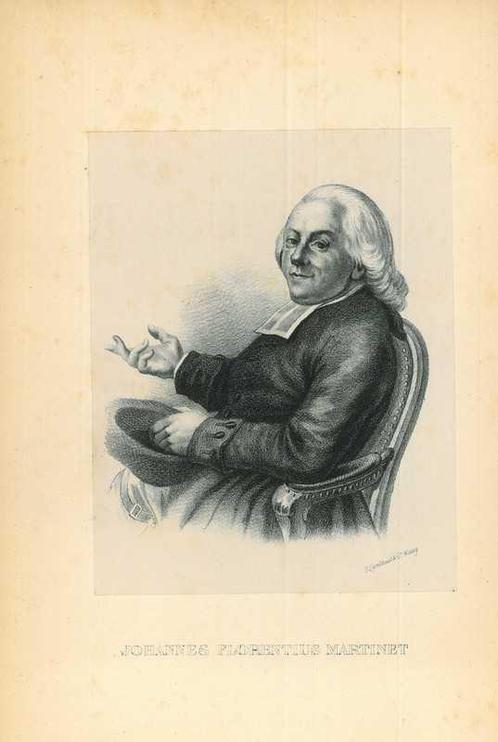 Portrait of Johannes Florentius Martinet, Antiek en Kunst, Kunst | Etsen en Gravures
