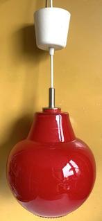 Lamp - Glas, metaal, kunststof - Vintage hanglamp
