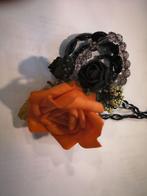Maatwerk corsage oranje zwart goud passend bij artikelnummer, Ophalen of Verzenden, Nieuw