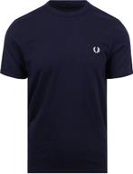 Fred Perry Ringer T-Shirt Navy maat 3XL Heren, Nieuw, Overige maten, Fred Perry, Verzenden