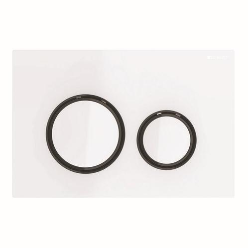 Bedieningsplaat Geberit Sigma 50 Round voor 2-toets Spoeling, Doe-het-zelf en Verbouw, Sanitair, Overige typen, Nieuw, Chroom