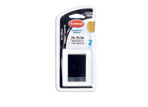 Hahnel Nikon EN-EL9, EN-EL9A, EN-EL9E accu / HL-EL9a, Audio, Tv en Foto, Fotografie | Accu's en Batterijen, Nieuw, Ophalen of Verzenden