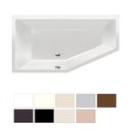 Ligbad Beterbad Xenz Society Links 160x90x50 cm Pergamon, Doe-het-zelf en Verbouw, Sanitair, Ophalen of Verzenden, Nieuw, Bad
