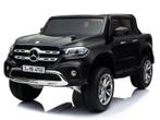 2 Persoons Mercedes X-CLASS 4X4 kinderauto, Bluetooth, Rubbe