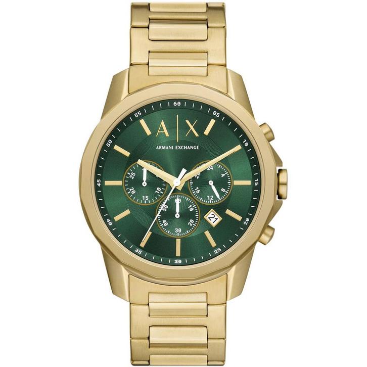 Armani Exchange AX1746 Mannen Horloge 44 mm - Goudkleurig, Sieraden, Tassen en Uiterlijk, Horloges | Heren, Verzenden