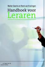 9789046902509 Handboek voor leraren | Tweedehands, Verzenden, Zo goed als nieuw, Walter Geerts