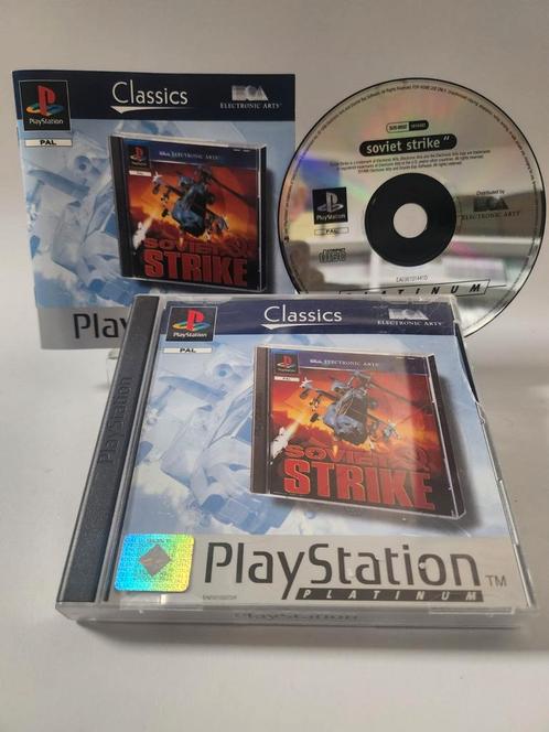 Sovjet Strike Classics Platinum Playstation 1, Spelcomputers en Games, Games | Sony PlayStation 1, Ophalen of Verzenden