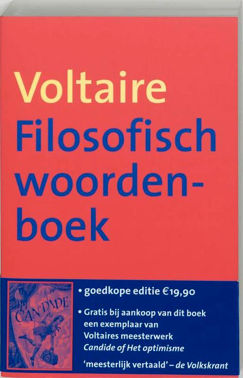 Filosofisch Woordenboek 9789055154203 Voltaire, Boeken, Filosofie, Gelezen, Verzenden
