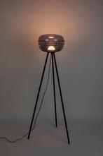 Zuiver Smokey Vloerlamp/ Staande driepoot lamp Zwart, Huis en Inrichting, Lampen | Vloerlampen, Verzenden, Nieuw