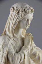 Beeld, Maria Onbevlekt Ontvangen - 30 cm - Gips, Antiek en Kunst