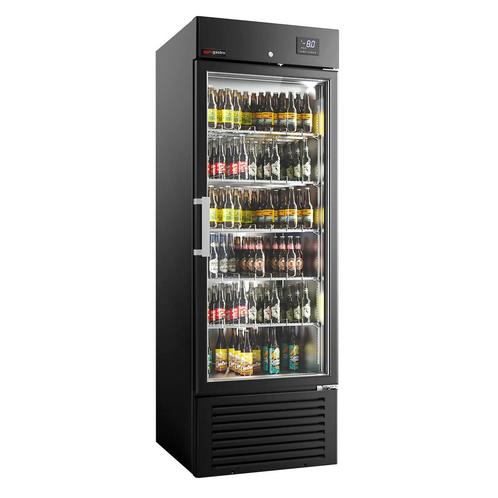 GGM Gastro | Drankenkoelkast SUPERCOOLER - met 1 glazen deur, Witgoed en Apparatuur, Koelkasten en IJskasten, 140 tot 160 cm, Nieuw