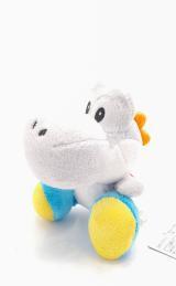 MarioSwitch.nl: Plush/Knuffel: Grijze Yoshi - 16 cm - iDEAL!, Spelcomputers en Games, Spelcomputers | Nintendo Switch, Zo goed als nieuw