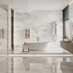 Vloertegel/Wandtegel Wit 30x60cm (Muurtegels), Doe-het-zelf en Verbouw, Tegels, 60 cm of meer, Keramiek, Nieuw, Ophalen of Verzenden