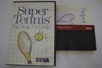 Super Tennis (MS CIB), Spelcomputers en Games, Games | Sega, Zo goed als nieuw, Verzenden