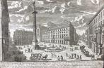 Pierre Aveline the Elder (1656-1722) - 3 tavv. Piazza Navona, Antiek en Kunst