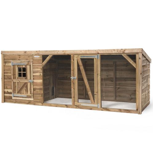 Houten Kippenhok Brit XL - VOLDUX, Dieren en Toebehoren, Pluimvee | Toebehoren, Verzenden