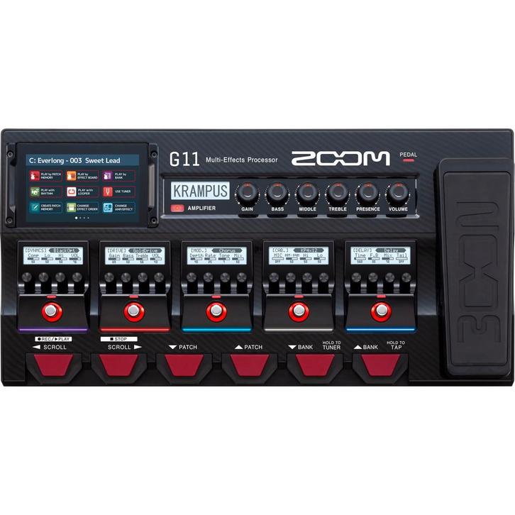 Zoom G11 Multi-Effects Processor en audio interface, Muziek en Instrumenten, Effecten, Verzenden