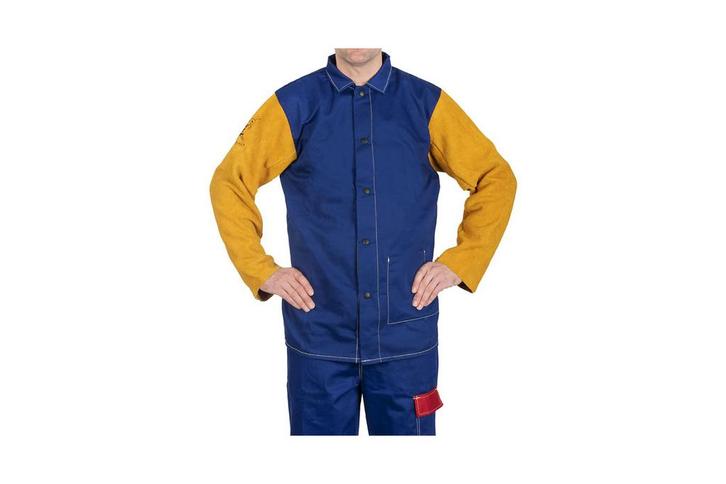 Weldas Yellowjacket las jas Maat XL, Zakelijke goederen, Machines en Bouw | Lastechniek, Ophalen of Verzenden