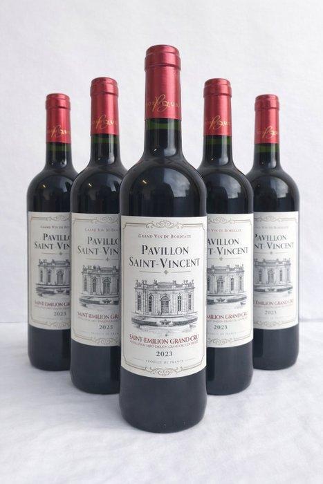 2023 Pavillon Saint Vincent - Saint-Émilion, Bordeaux Grand, Verzamelen, Wijnen