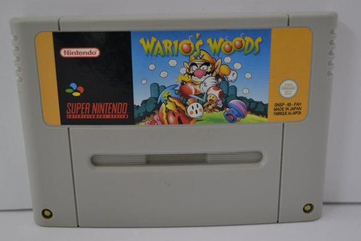 Warios Woods (SNES FAH), Spelcomputers en Games, Games | Nintendo Super NES, 1 speler, Zo goed als nieuw, Verzenden