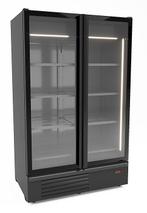 Vrieskast 2 Glasdeuren Zwart 1230 liter, Verzenden, Nieuw in verpakking, Koelen en Vriezen