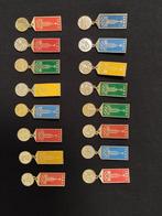 1980 - Verzameling van vintage Olympische pins (16 stuks)., Nieuw
