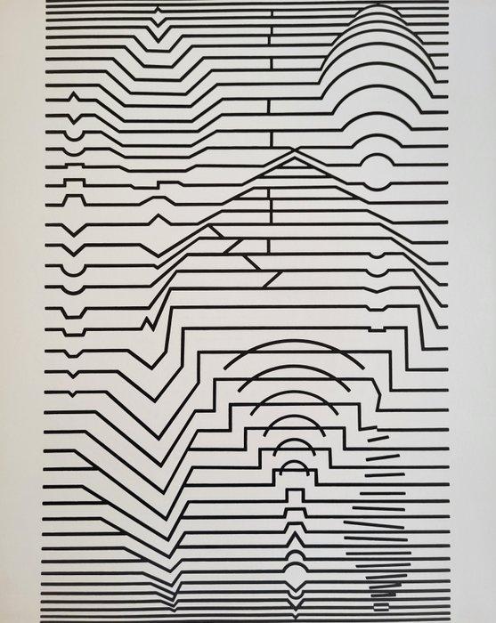 Victor Vasarely (1906-1997) - Ebi-Noor, Antiek en Kunst, Antiek | Overige Antiek