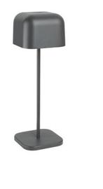 Lucca Tafellamp Vierkante Koepel Grijs 300mm, Verzenden, Nieuw in verpakking