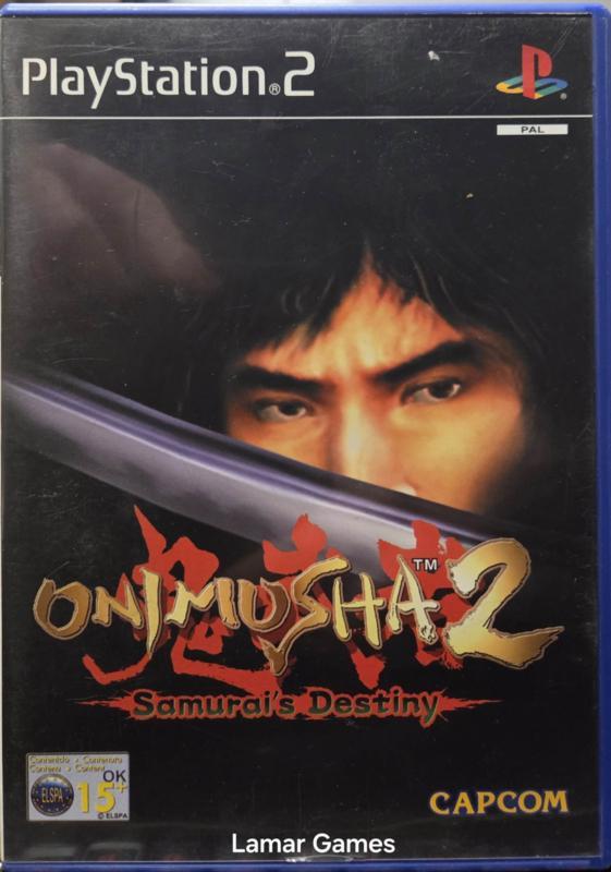 Onimusha 2 Samurais Destiny (ps2 used game), Spelcomputers en Games, Games | Sony PlayStation 2, Zo goed als nieuw, Ophalen of Verzenden