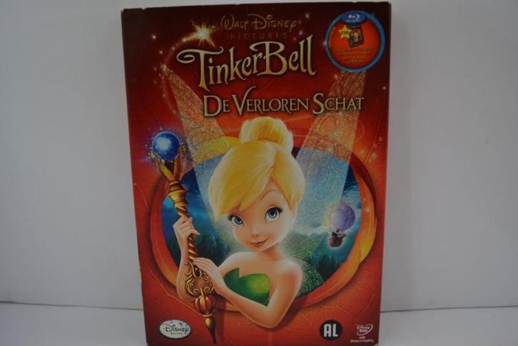 Walt Disney Tinkerbell - De Verloren Schat (DVD), Cd's en Dvd's, Dvd's | Overige Dvd's, Zo goed als nieuw, Verzenden