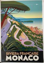 Monsieur Z - Affiche de Tourisme Monaco, la Bretelle