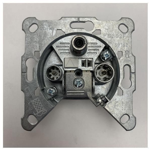 Bieden: Hirschmann TV/FM/SAT Wall Socket - Durable Metal Ma, Watersport en Boten, Navigatiemiddelen en Scheepselektronica, Nieuw