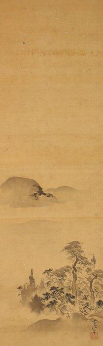 Very fine sumi-e landscape triptych, signed - including, Antiek en Kunst, Antiek | Overige Antiek