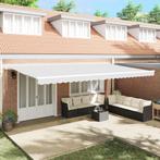 vidaXL Luifel Wit 600 × 350 cm Wit, Verzenden, Nieuw
