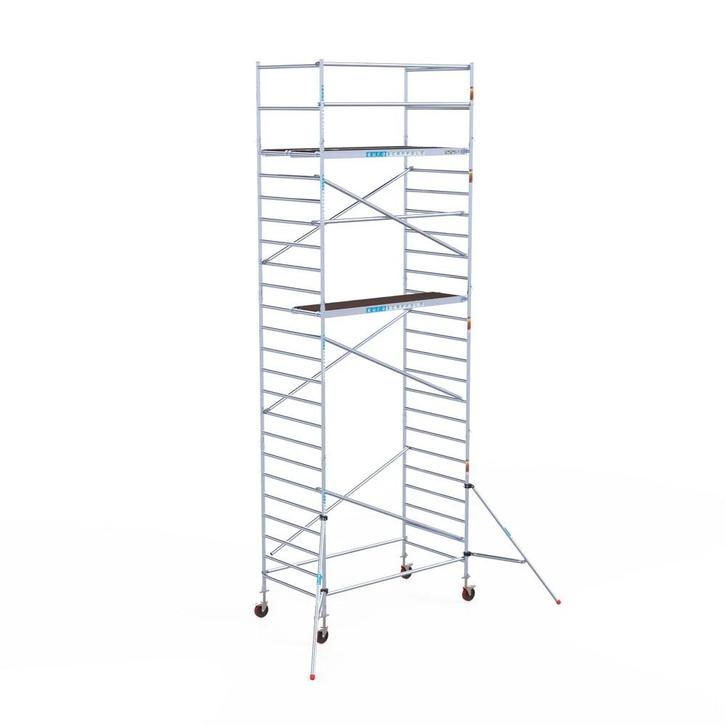 Rolsteiger Euroscaffold Budget 135 x 250 x 8.2m werkhoogte, Doe-het-zelf en Verbouw, Steigers, Rolsteiger of Kamersteiger, Nieuw