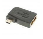 HDMI Female to Micro HDMI Male Adapter 90 graden, Computers en Software, Verzenden, Nieuw