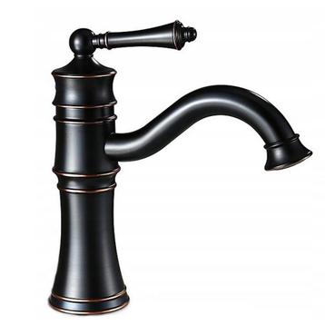 REA Vintage wastafelkraan - laag model - old black - mess... beschikbaar voor biedingen