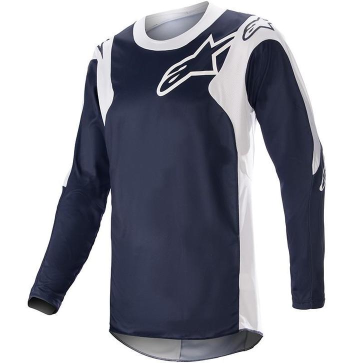 Alpinestars Racer Hoen Motorcross Shirt Night Navy –MAAT M, Motoren, Kleding | Motorkleding, Motorcrosskleding, Heren, Nieuw met kaartje