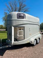 Dikke Humbaur Maximus 2-paards, Alu bodem en zadelkamer!, Dieren en Toebehoren, Paarden en Pony's | Trailers en Aanhangwagens