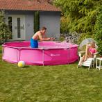 Zwembad rond met filterpomp Ø 360 x 76 cm - pink, Tuin en Terras, Nieuw, Verzenden