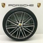 Porsche Panamera (971) ORIGINELE 21 inch Turbo IV met banden, Auto-onderdelen, Banden en Velgen, Ophalen, Gebruikt, Velg(en), 21 inch