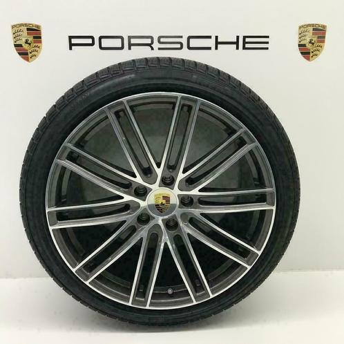 Porsche Panamera (971) ORIGINELE 21 inch Turbo IV met banden, Auto-onderdelen, Banden en Velgen, 21 inch, Zomerbanden, 315 mm